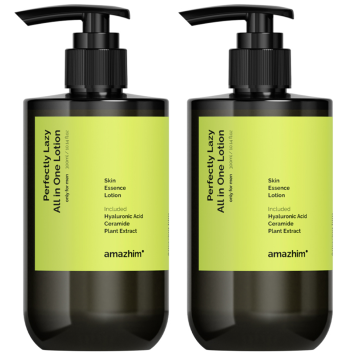 어메즈힘 퍼펙틀리 레이지 남성용 올인원 로션 300ml, 2개, 300ml