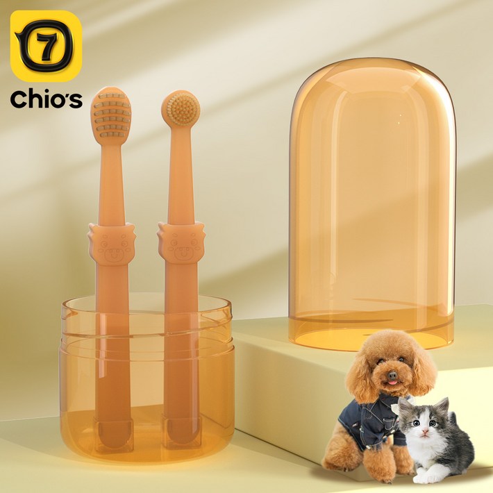 강아지 칫솔 고양이 어금니칫솔