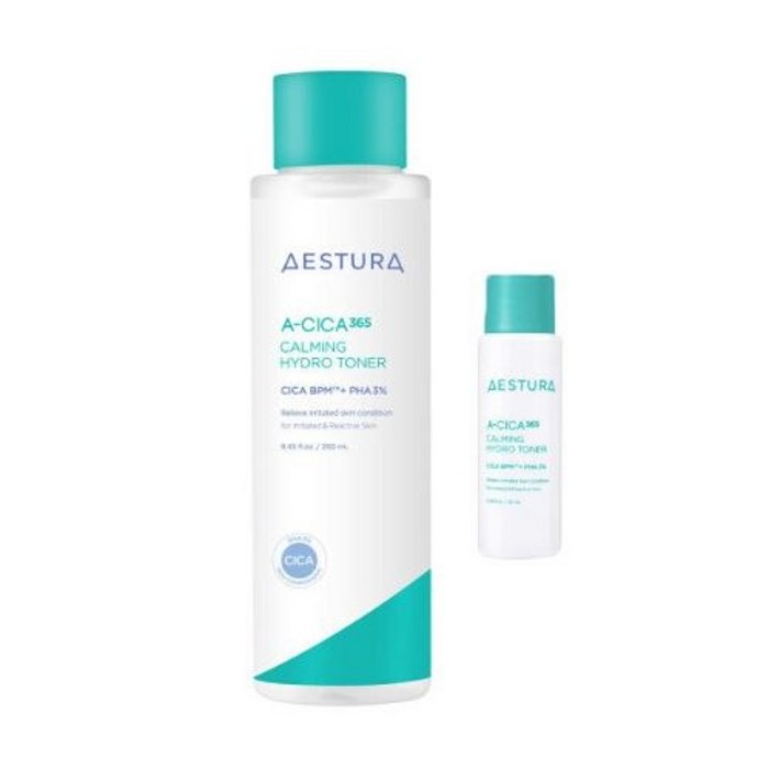 [NEW] 에스트라 에이시카365 수분진정결토너 250ml 기획(+토너 50ml 증정)