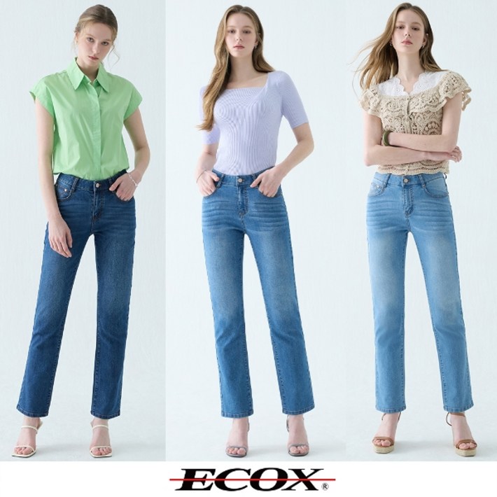 에콕스 [에콕스] 25썸머 클래식 에어 데님 3종 여성