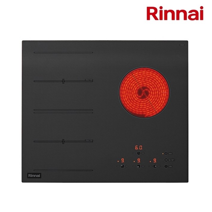 린나이 3구 하이브리드 전기레인지 HYF3200 타공사이즈 560x430480 공용, HYF3200N, 빌트인