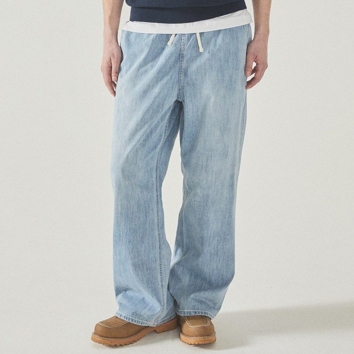 후아유 이지 밴딩 데님 팬츠U  WHTJF2313U