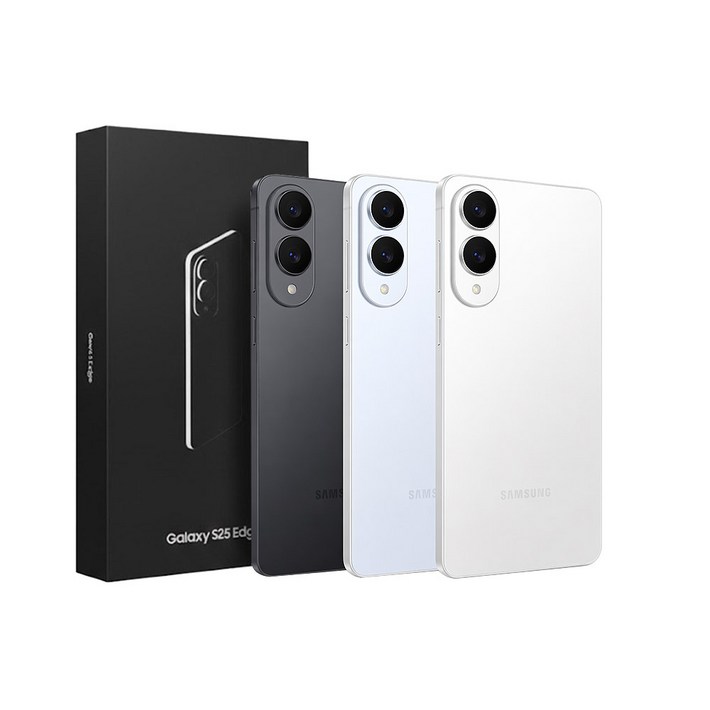 삼성전자 갤럭시 S25 Edge 자급제 SMS937N, 티타늄 실버, 256GB