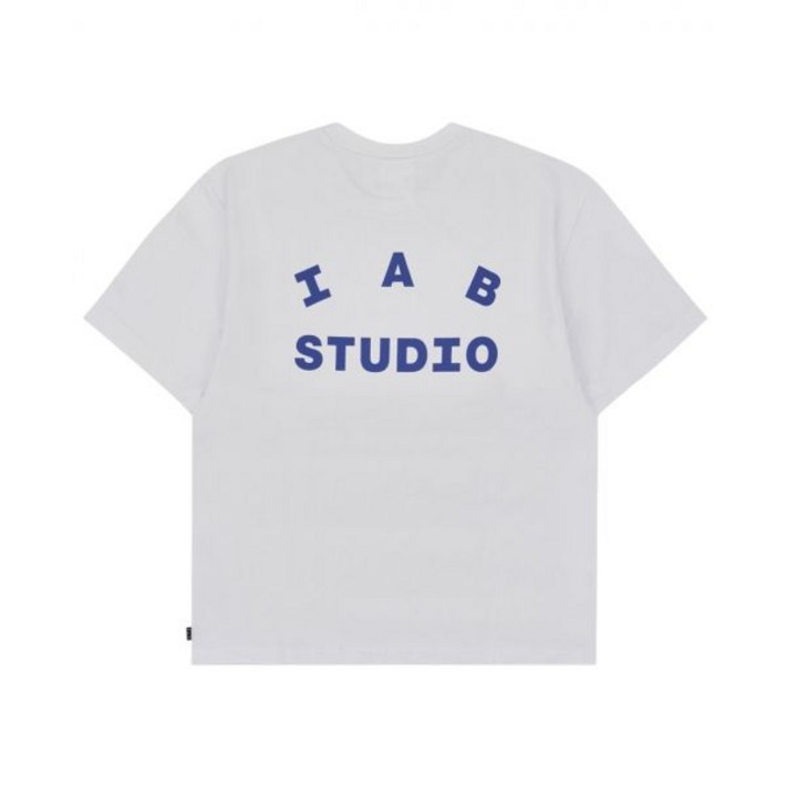 정품 보증 IAB Studio TShirt White Navy 22FW 아이앱 스튜디오 티셔츠 화이트 네이비 22FW 정품 보증 IAB Studio TShirt White Navy 22FW 아이앱 스튜디오 티셔츠 화이트 네이비 22FW