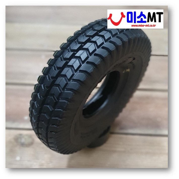 설하지미소메디텍 10인치 3.004 260X85 10X3 타이어 전동휠체어 전동스쿠터 바퀴 검정색