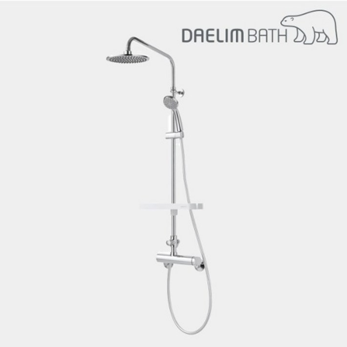 대림바스 DLB6210 선반형 레인 샤워 해바라기 수전 2WAY DLB6210 A9039옵션별도구매