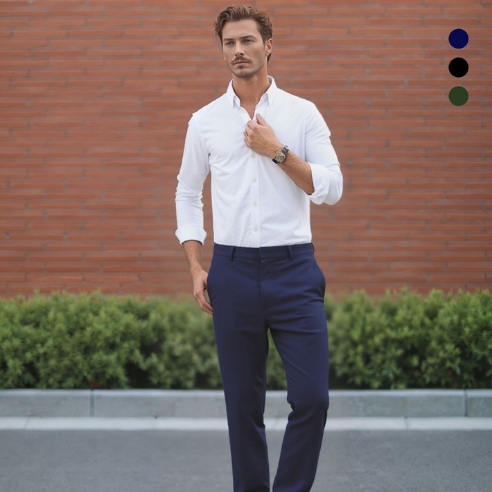 쟌피엘 데일리 히든밴딩 사방스판 남성바지 935,936,937 3컬러