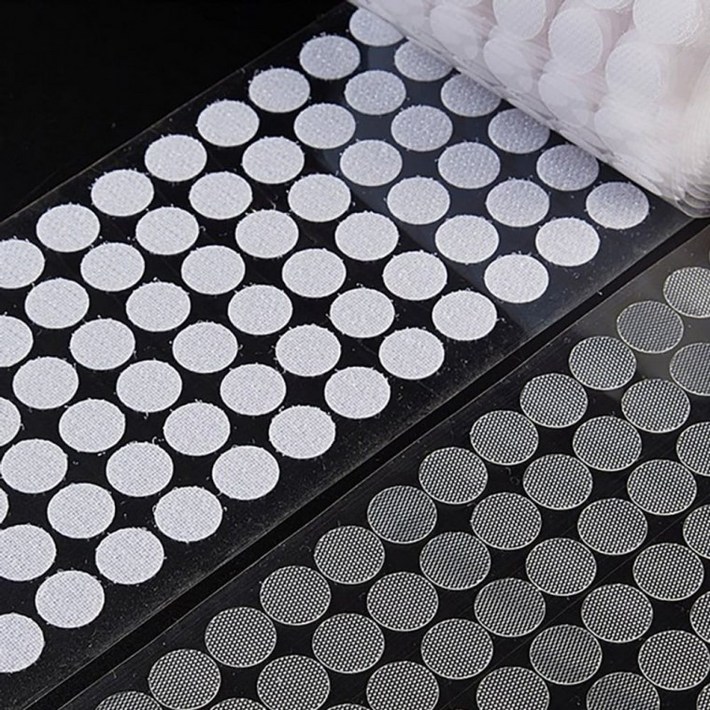 보슬이 까슬이 원형 양면 찍찍이테이프 소품 216쌍 b00026rR