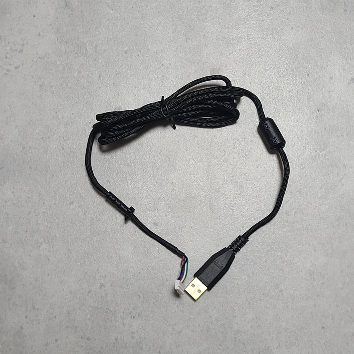 G102 GPRO유선 G502 G1 G302 G400 MX518 인옵 익스 파라코드 금도금 USB 케이블 선 교체용, G102G302GPRO유선GPROHERO