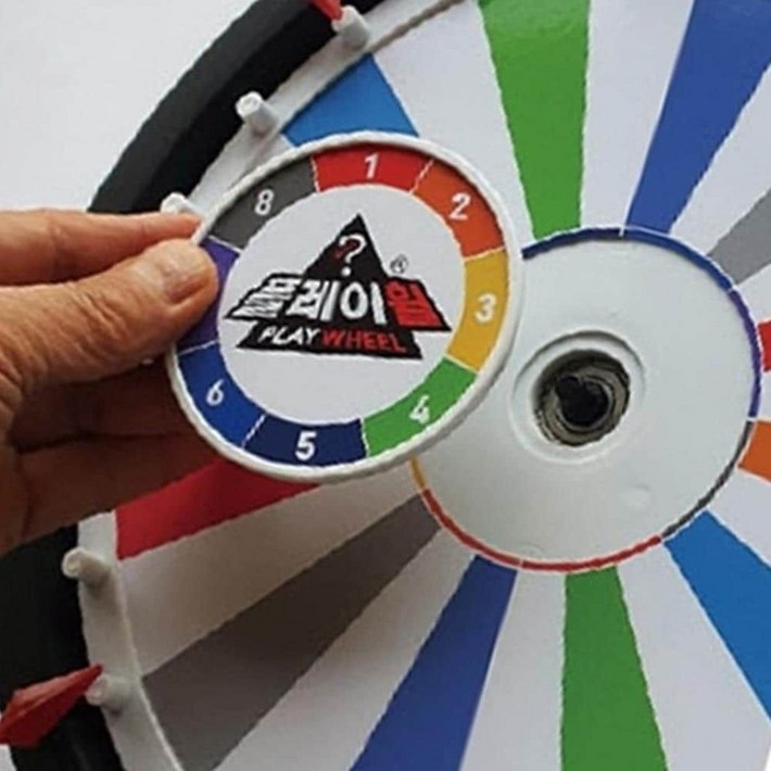 돌림판 다용도 단체 행사 뽑기 룰렛 다기능 복불복 76248PC 1pc