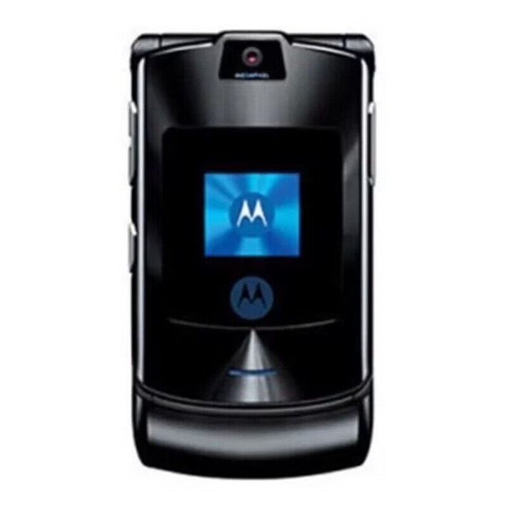 모토로라 v3 메탈 플랩 폴더폰 4G 32MB 학생폰 공부폰 공신폰 레트로 휴대폰