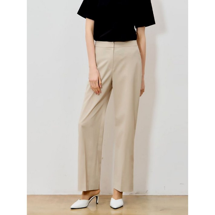 리스트 스르르 찰랑 시원한 미니멀 롱 와이드 팬츠 택가격 178000원