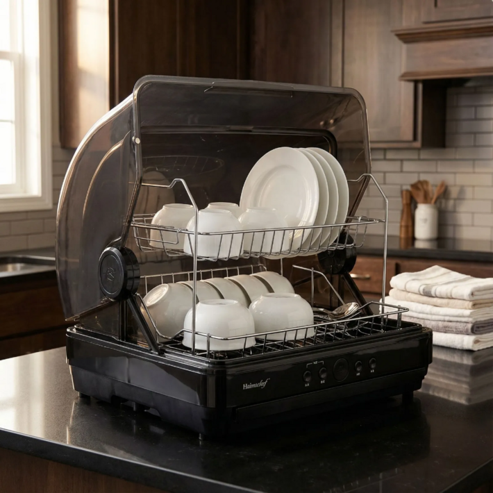 하임셰프 완전자동 음성안내 스마트 식기살균건조기