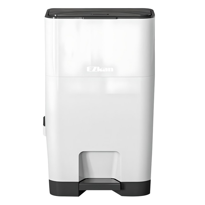 이지캔 종량제봉투 호환 투톤 기저귀 쓰레기통  리필 롤 280 세트, 투톤화이트, 27L