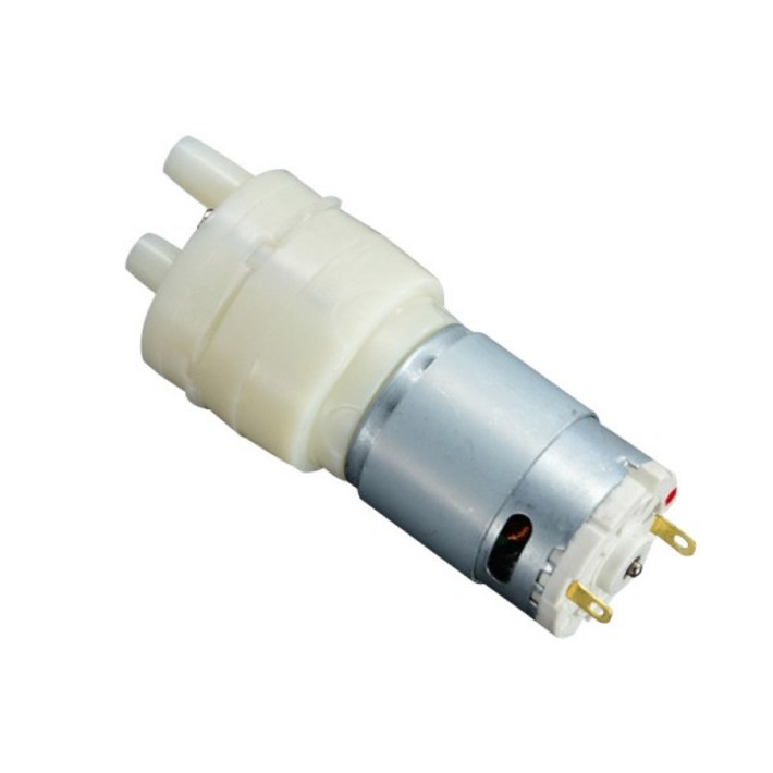 1PC 365 마이크로 워터 펌프 DC 12V 자체 프라이밍 전기 다이어프램 대형 흐름 1.45LMin ABS 식품 등급