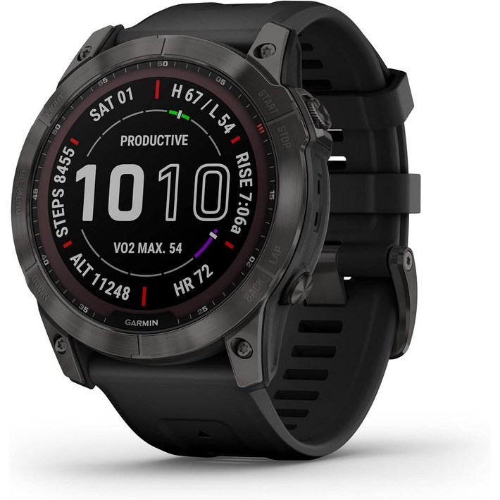 Garmin Fenix 7X Sapphire Solar 스마트워치 GPS 터치스크린 리퍼비시