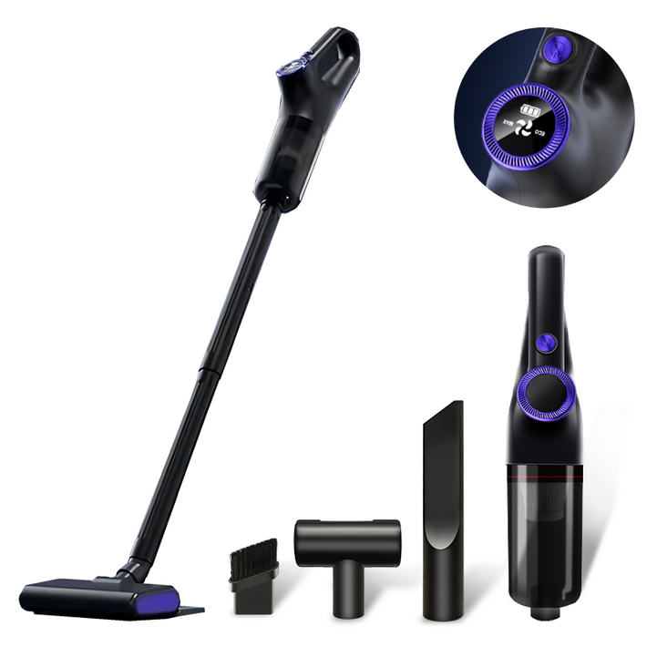 Voltmate 무선청소기 대흡력 청소 물결레 2인1 가정용 다용도 핸디형 LED