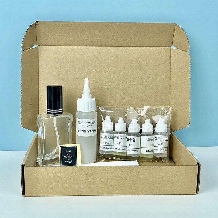 투베이스 조향 향수 만들기 화장품 체험 DIY 키트 60ml플라스틱용기