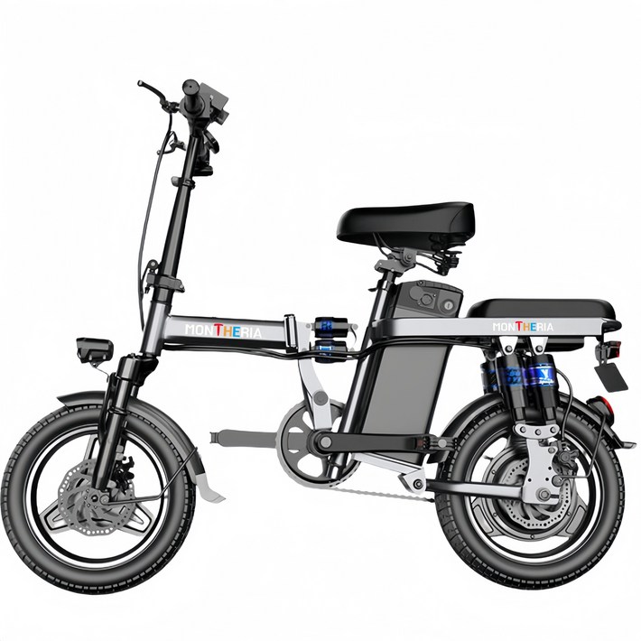 montheria 전기자전거 48V 450W 전동자전거 KC인증 A598121