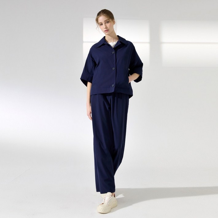 지베르니 봄 여름 간절기 나일론 셋업 2종 세트 G262