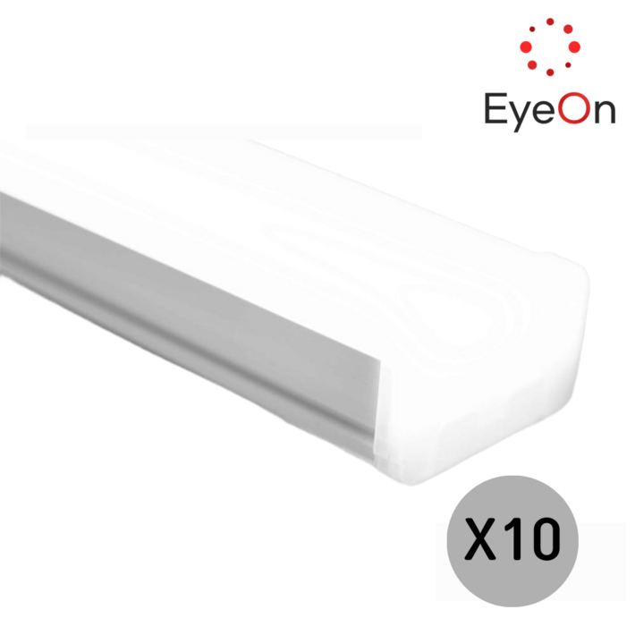 아이온 AS2년 주차장등 60W 1200mm 아주밝음100lmW 일자등 멀티등 형광등 주광색6500K, 10개