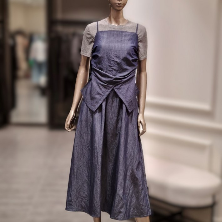 AK플라자 알렉시스엔 제시뉴욕 뷔스티에 반팔 원피스 BFM5SNOT9670