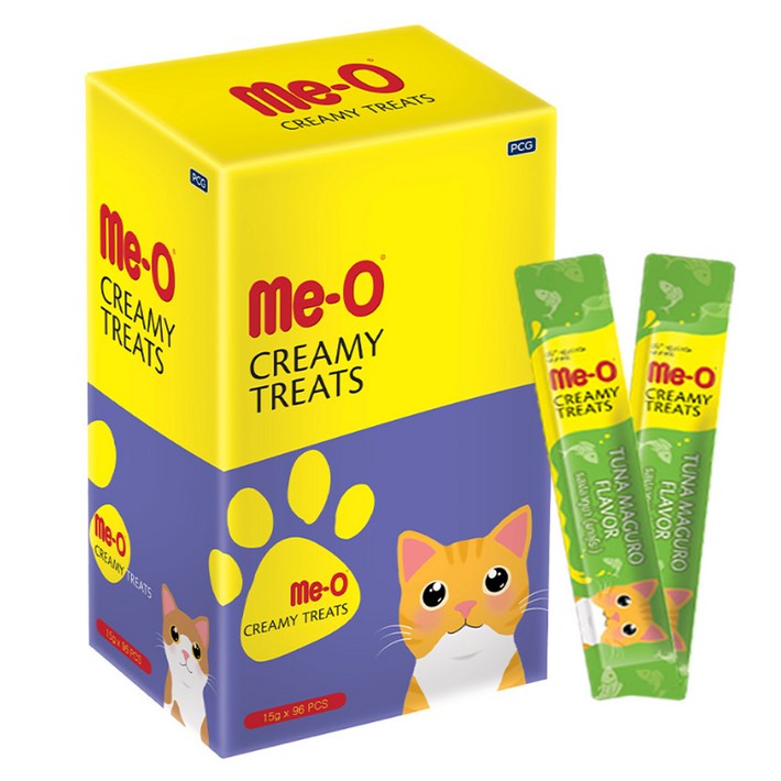 미오 크리미 짜먹이는 고양이 영양간식 15g x 96개입