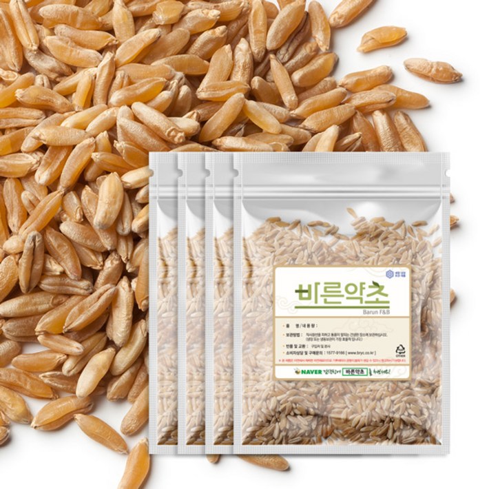 바른약초 정품 호라산밀 정식수입제품, 4kg, 1개