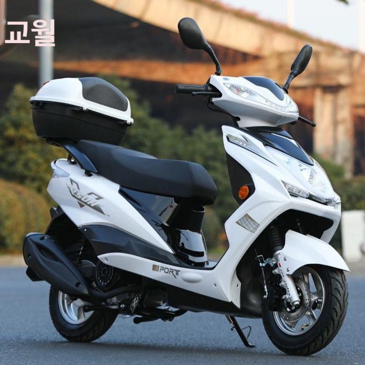 125cc 스쿠터 바이크 출퇴근 배달 오토바이 입문용