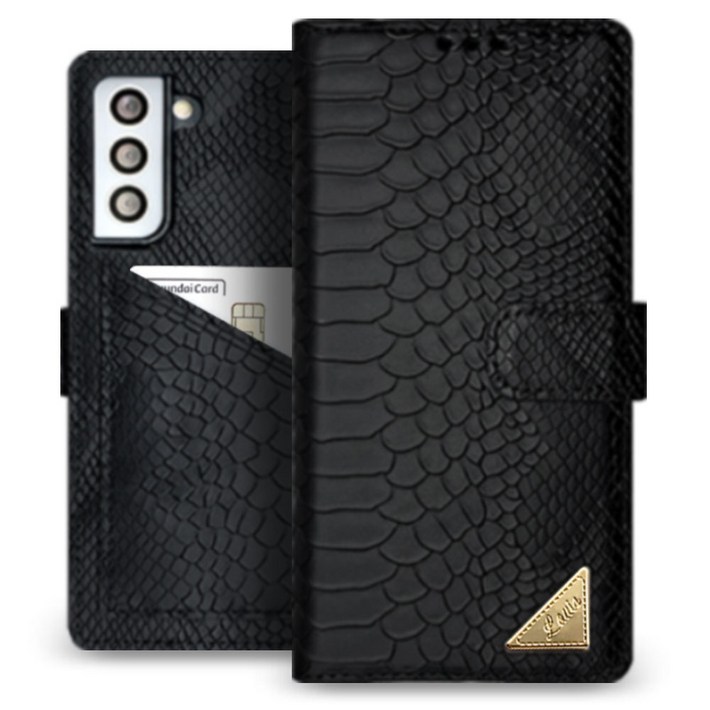 우리미라클 가죽 백포켓 다이어리 휴대폰 케이스