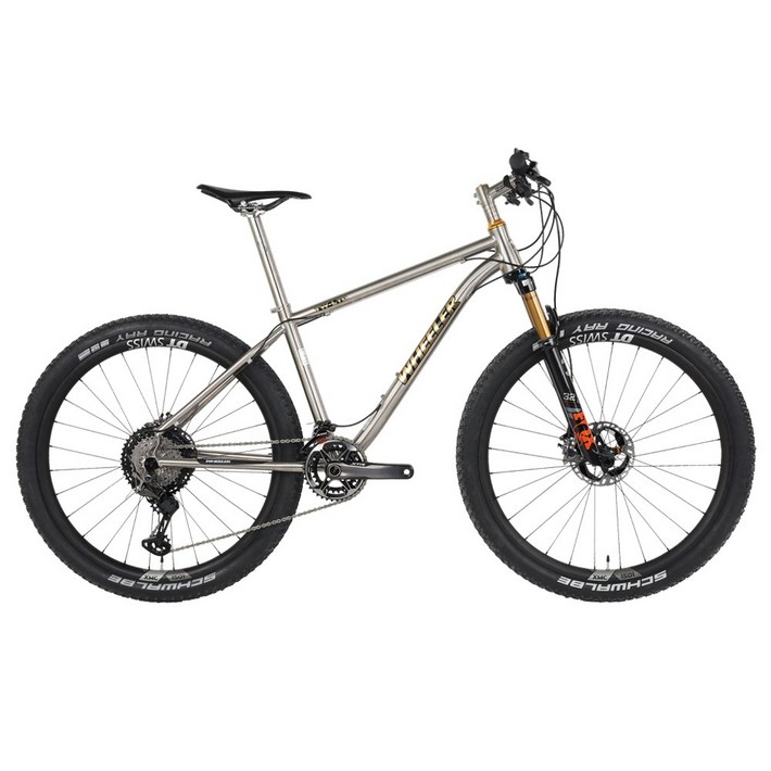 휠러 TWLTD XTR 24단 FOX KASHIMA DT1501카본휠 티타늄 고급 MTB 자전거, 1개 휠러 TWLTD XTR 24단 FOX KASHIMA DT1501카본휠 티타늄 고급 MTB 자전거, 1개