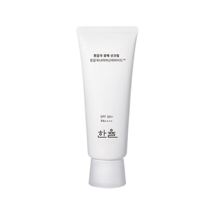 한율 흰감국 광채 선크림 SPF50+ PA++++
