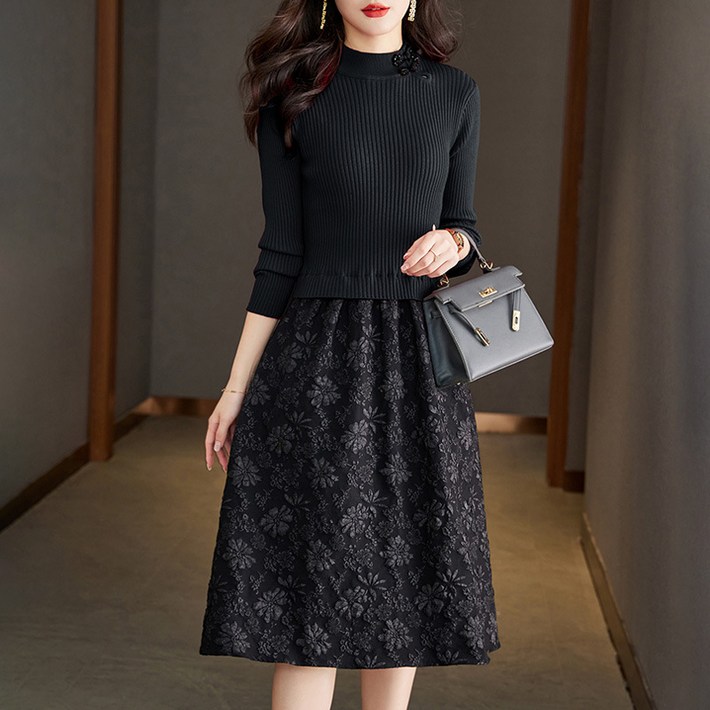 페이드니트원피스