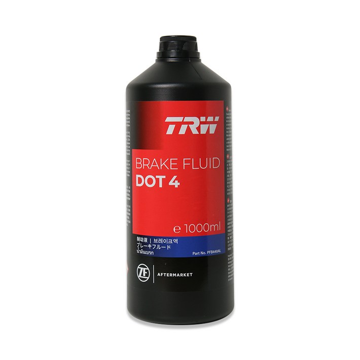 TRW 브레이크 오일 DOT4 1L 전차종, 단일상품, 1L, 1개