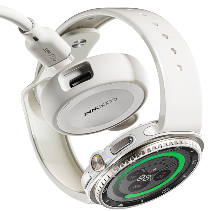 코드웨이 c타입 삼성 갤럭시워치 무선충전기 케이블 1.2m