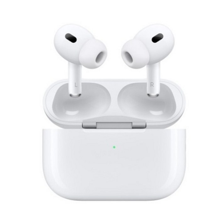 Apple 2023 에어팟 프로 2세대 USB-C 블루투스 이어폰 화이트 MTJV3KH/A