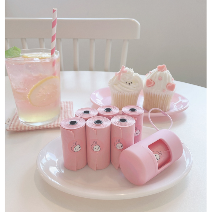 비지비버 향기나는 기저귀봉투90매  케이스, 1개