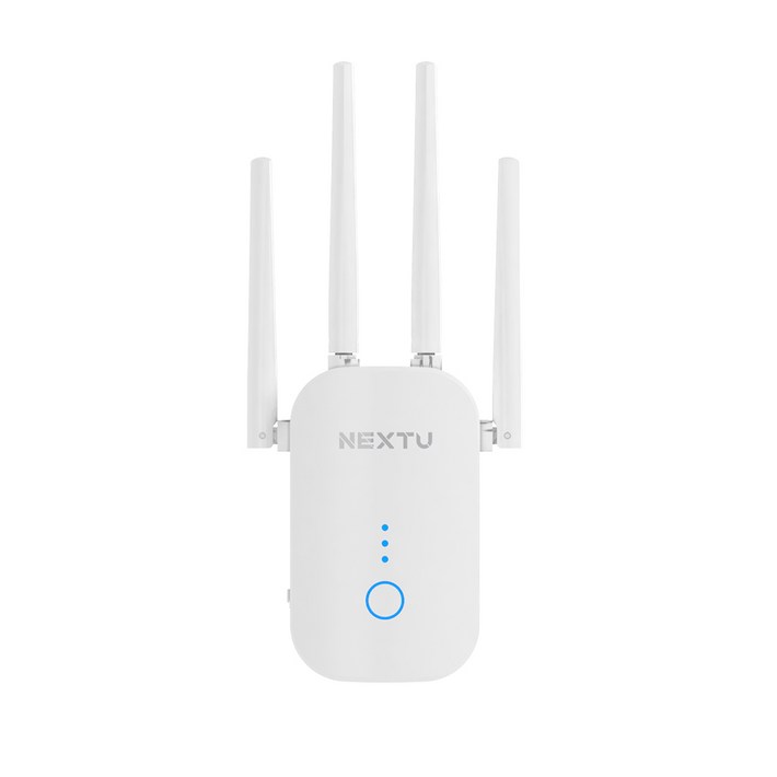 NEXTU 1204ACAP 무선AP 와이파이확장 증폭기 듀얼밴드 802.11AC WPS, 1개