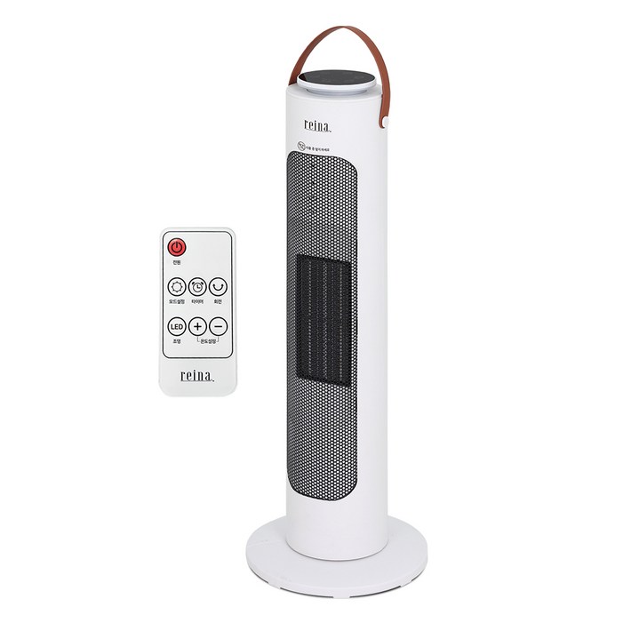 내일도착 온풍기 RH2236B 스탠드형 타워형 PTC히터 LED 램프 리모컨 타이머