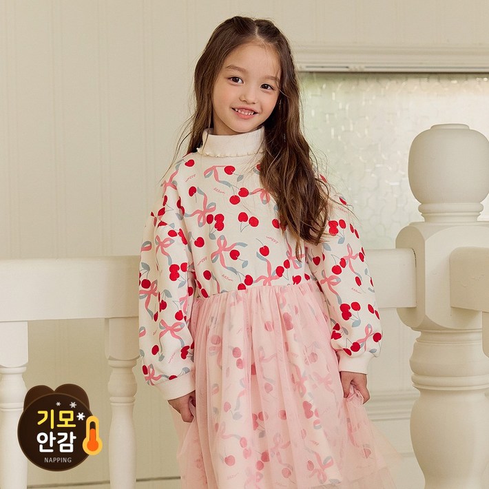 로맨틱윈터 기모원피스