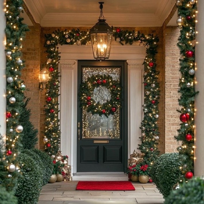 크리스마스 트리 장식 크리스마스 소품 파티 용품 홈 오너먼트 문틀