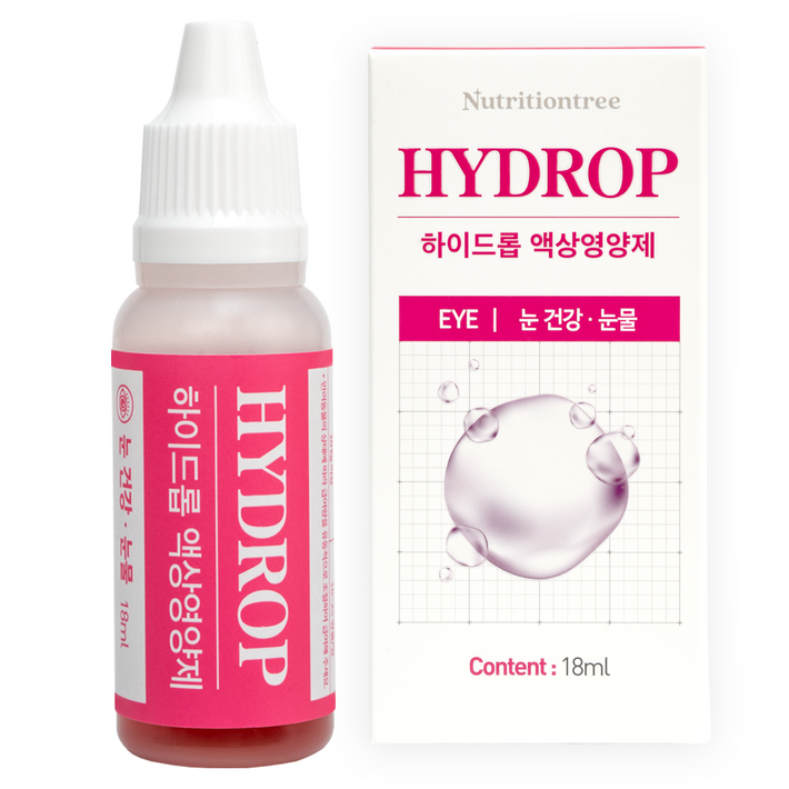 하이드롭 아이 강아지 고양이 눈곱 루테인 액상 영양제 18ml, 1개, 1개, 눈물개선눈건강, 30회분