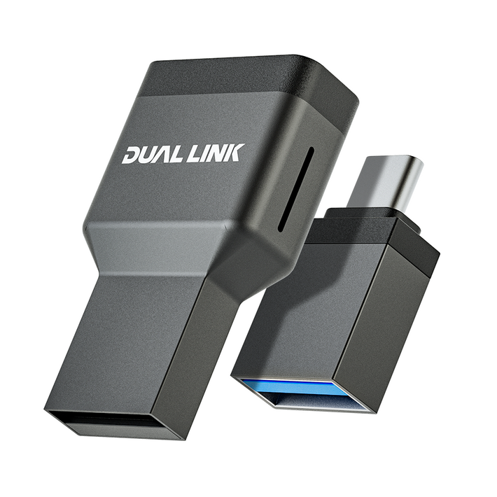 카익스프레스 듀얼링크 무선 안드로이드 오토 애플 카플레이 동글, 단일색상, 카익스프레스 듀얼링크