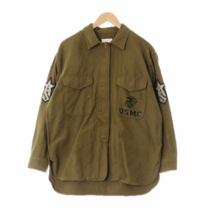 톰보이 5826 달러빌그린 면 USMC셔츠형자켓 Free 톰보이 5826 달러빌그린 면 USMC셔츠형자켓 Free