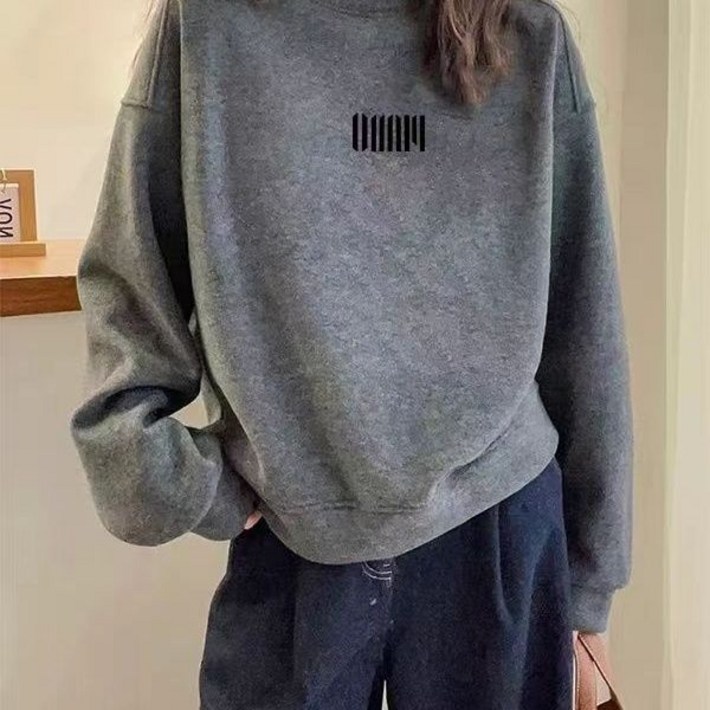 COSYEVNO  여성 춘추 오버핏 심플 맨투맨 긴팔 티셔츠 캐주얼 LFHnswy7