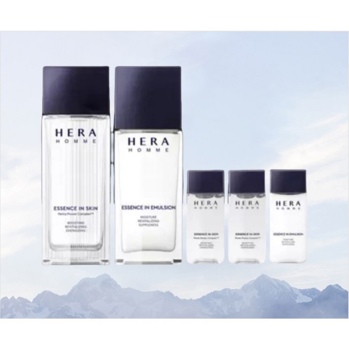 헤라 옴므 베이직 스킨 125ml 40ml  헤라 옴므 베이직 로션 110ml 20ml