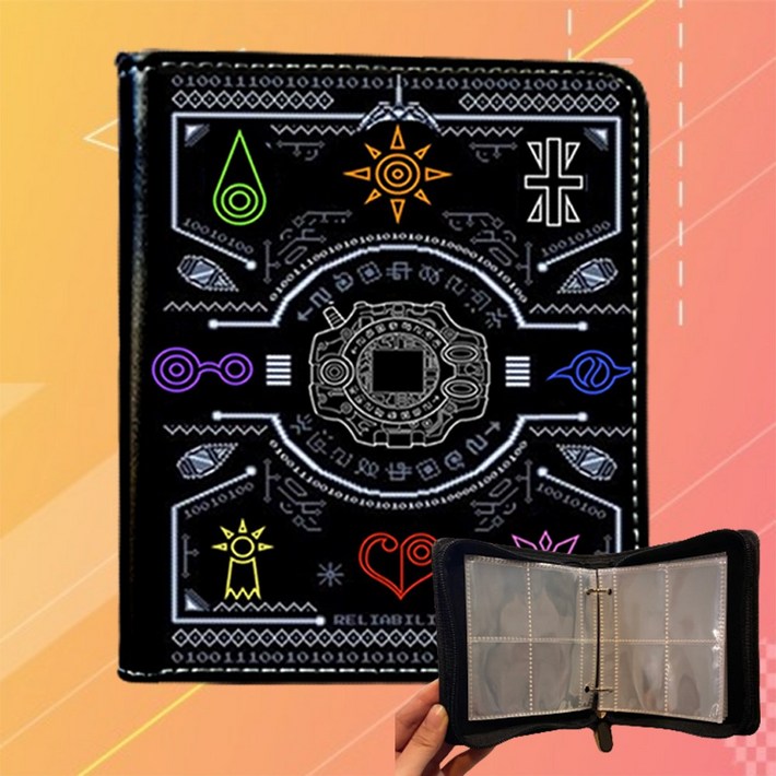 디지몬 띠부씰 앨범 띠부씰북 띠부띠부씰 보관 바인더