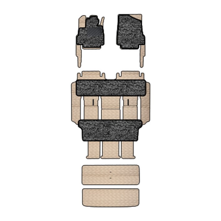 리노 카니발 4세대 KA4 가죽 카매트9인승컴포트유