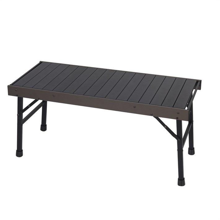 SUNYE 야영 테이블 IGT 테이블 야외 테이블, 블랙 접이식 테, 16개 개별 유닛 테이블, 자유 조합, 알루미늄 경량 휴대용, 야외 여행, 피크닉, 캠핑, 수납 가방 포함, 검은색