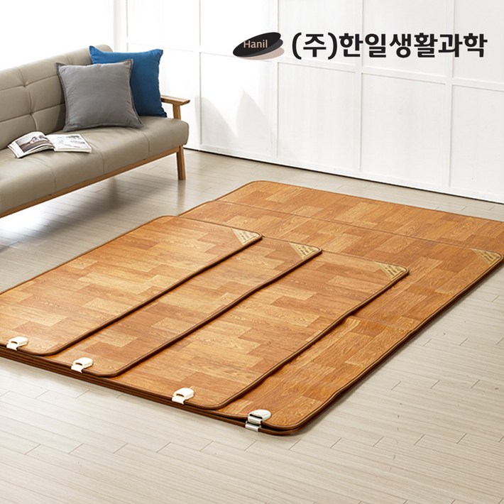 주한일생활과학 전기장판 거실 카페트매트 전자파없는 모노륨 방수 전기매트 온열매트 따사롬, 5. 특대형280X183cm